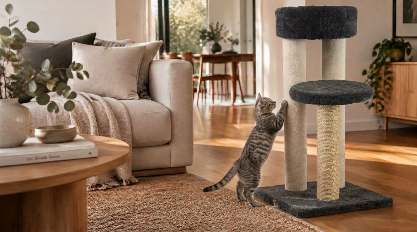 Cat furniture made properly. Made here.